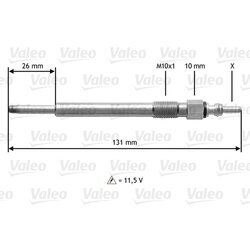 Žeraviaca sviečka VALEO 345202