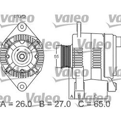 Alternátor VALEO 436636 - obr. 6