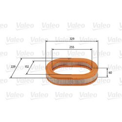 Vzduchový filter VALEO 585723