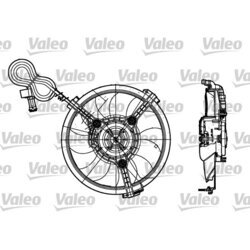 Ventilátor chladenia motora VALEO 698182