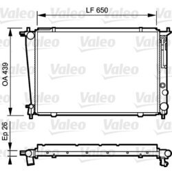 Chladič motora VALEO 734408