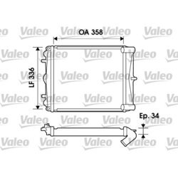 Chladič motora VALEO 734826