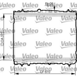 Chladič motora VALEO 735514