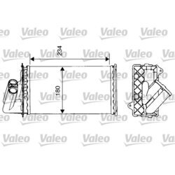 Výmenník tepla vnútorného kúrenia VALEO 812112