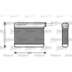 Výmenník tepla vnútorného kúrenia VALEO 812240