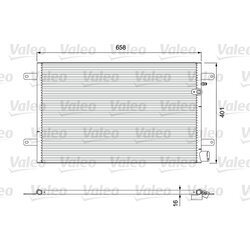 Kondenzátor klimatizácie VALEO 814004