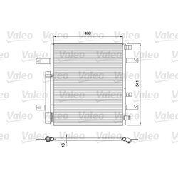 Kondenzátor klimatizácie VALEO 815061