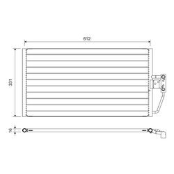 Kondenzátor klimatizácie VALEO 817561