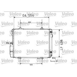 Chladič motora VALEO 819384