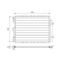 Kondenzátor klimatizácie VALEO 822712