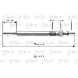 Žeraviaca sviečka VALEO 345183