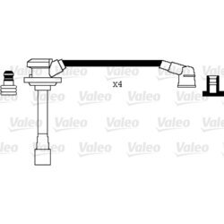 Sada zapaľovacích káblov VALEO 346025