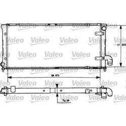 Chladič motora VALEO 731269