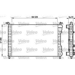 Chladič motora VALEO 732812