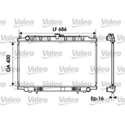 Chladič motora VALEO 734150