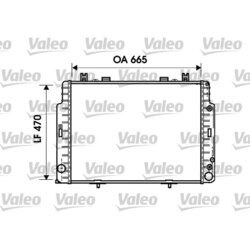 Chladič motora VALEO 734795