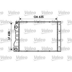 Chladič motora VALEO 734828