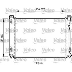 Chladič motora VALEO 735030