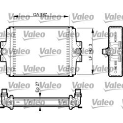 Chladič motora VALEO 735467