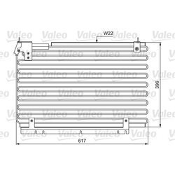 Kondenzátor klimatizácie VALEO 814034
