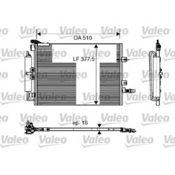 Kondenzátor klimatizácie VALEO 818165