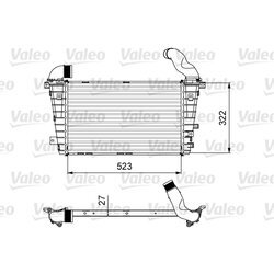 Chladič plniaceho vzduchu VALEO 818615