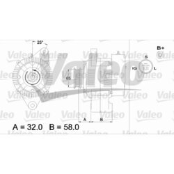 Alternátor VALEO 436515 - obr. 1