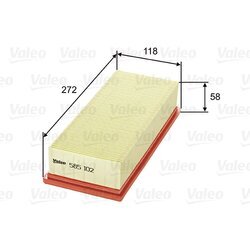 Vzduchový filter VALEO 585102