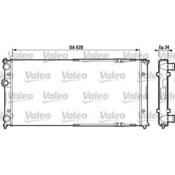 Chladič motora VALEO 731264