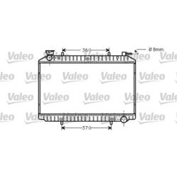 Chladič motora VALEO 734446