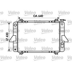 Chladič motora VALEO 734598