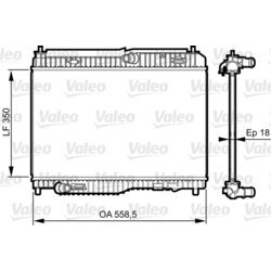 Chladič motora VALEO 735378