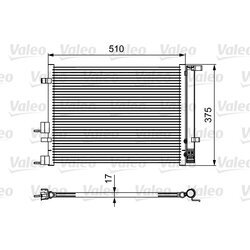 Kondenzátor klimatizácie VALEO 814435