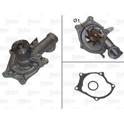 Vodné čerpadlo, chladenie motora VALEO 506407