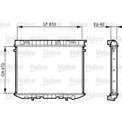 Chladič motora VALEO 734353