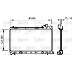 Chladič motora VALEO 735209