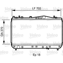 Chladič motora VALEO 735266