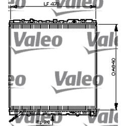 Chladič motora VALEO 735503