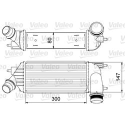 Chladič plniaceho vzduchu VALEO 818583