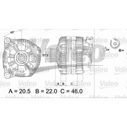 Alternátor VALEO 437436 - obr. 4