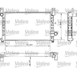 Chladič motora VALEO 730484