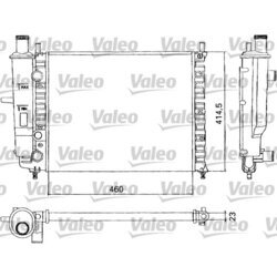 Chladič motora VALEO 731304