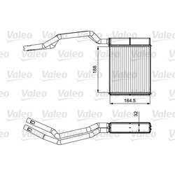 Výmenník tepla vnútorného kúrenia VALEO 812367