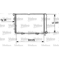Chladič motora VALEO 819198