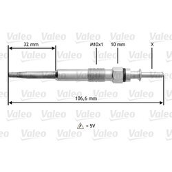 Žeraviaca sviečka VALEO 345134