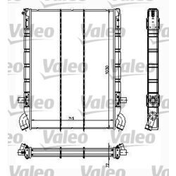 Chladič motora VALEO 734297