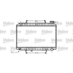 Chladič motora VALEO 734426