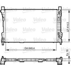 Chladič motora VALEO 735144