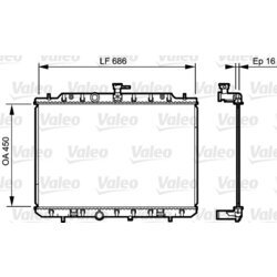 Chladič motora VALEO 735205