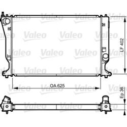 Chladič motora VALEO 735573